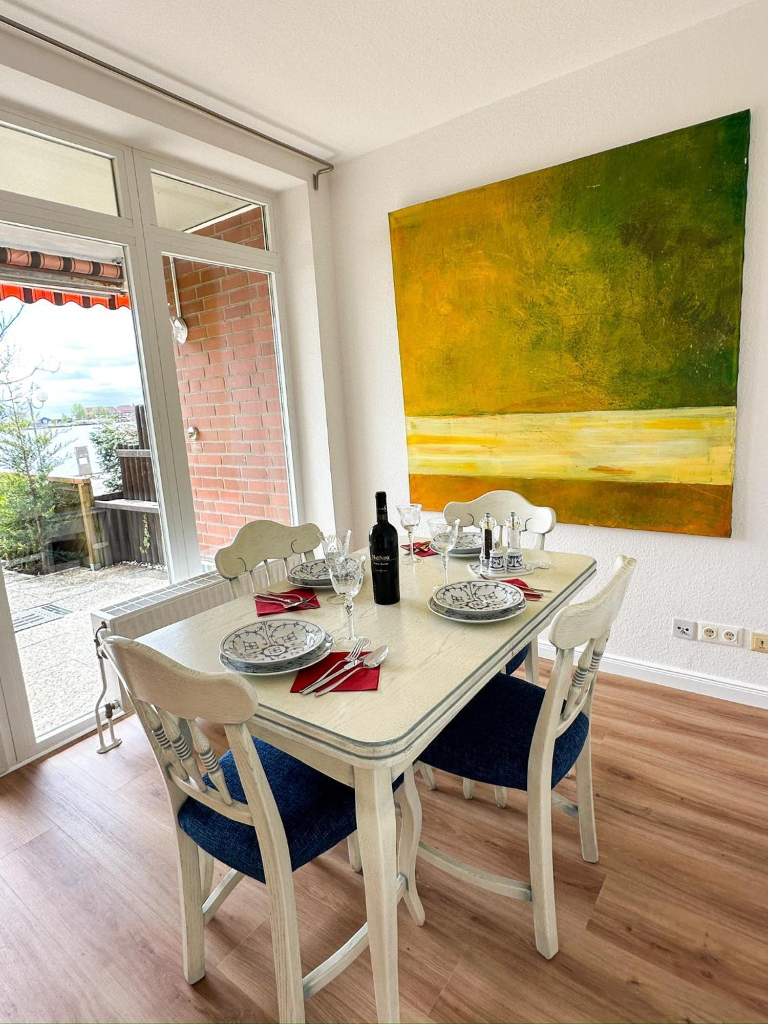 Ferienwohnung Havenblick ヴィルヘルムスハーフェン エクステリア 写真